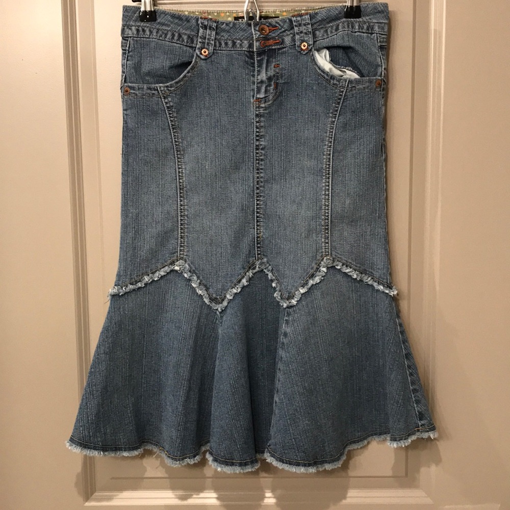 Blue Jean Skirt